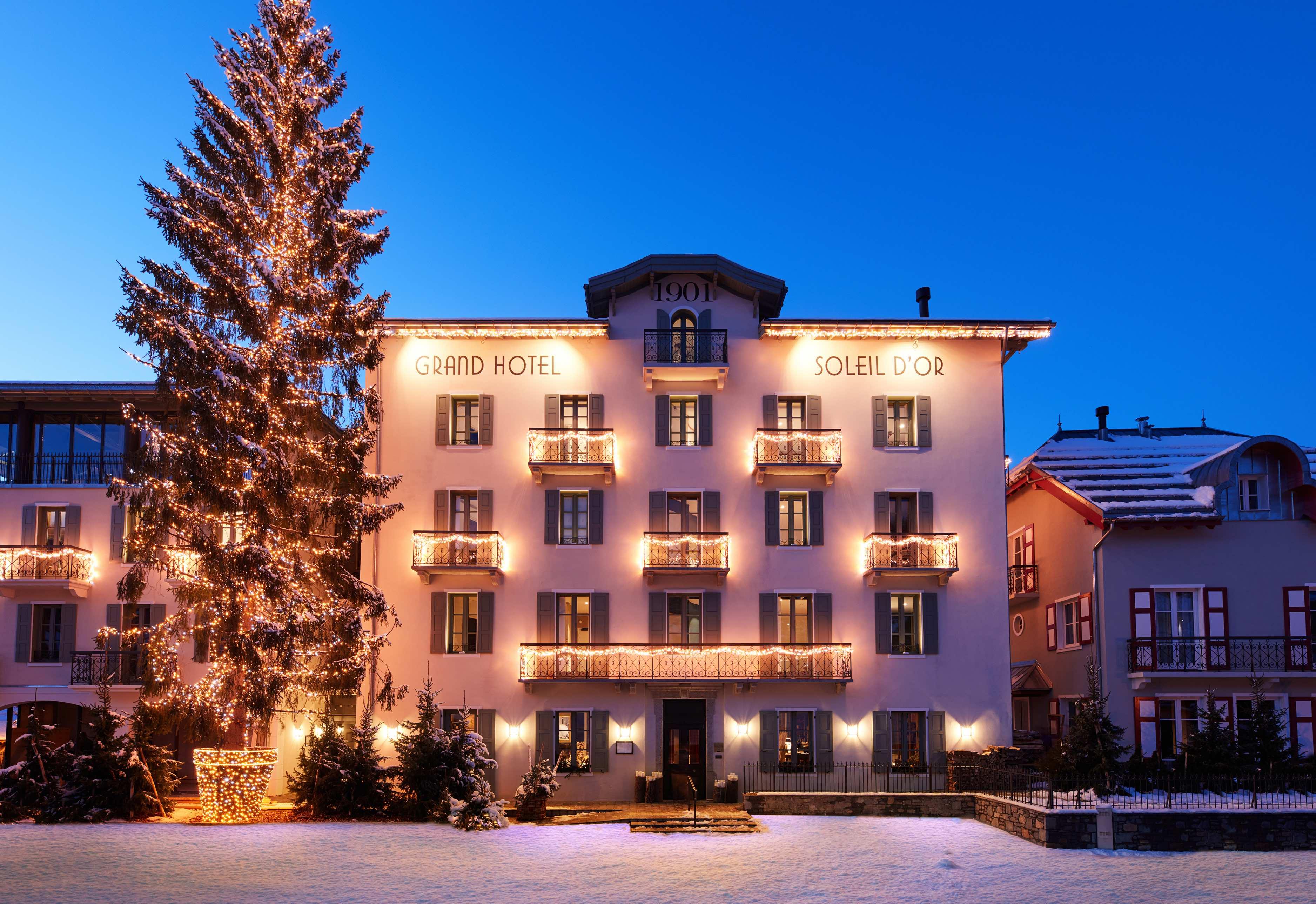 Grand Hotel Soleil D'Or Megève Buitenkant foto