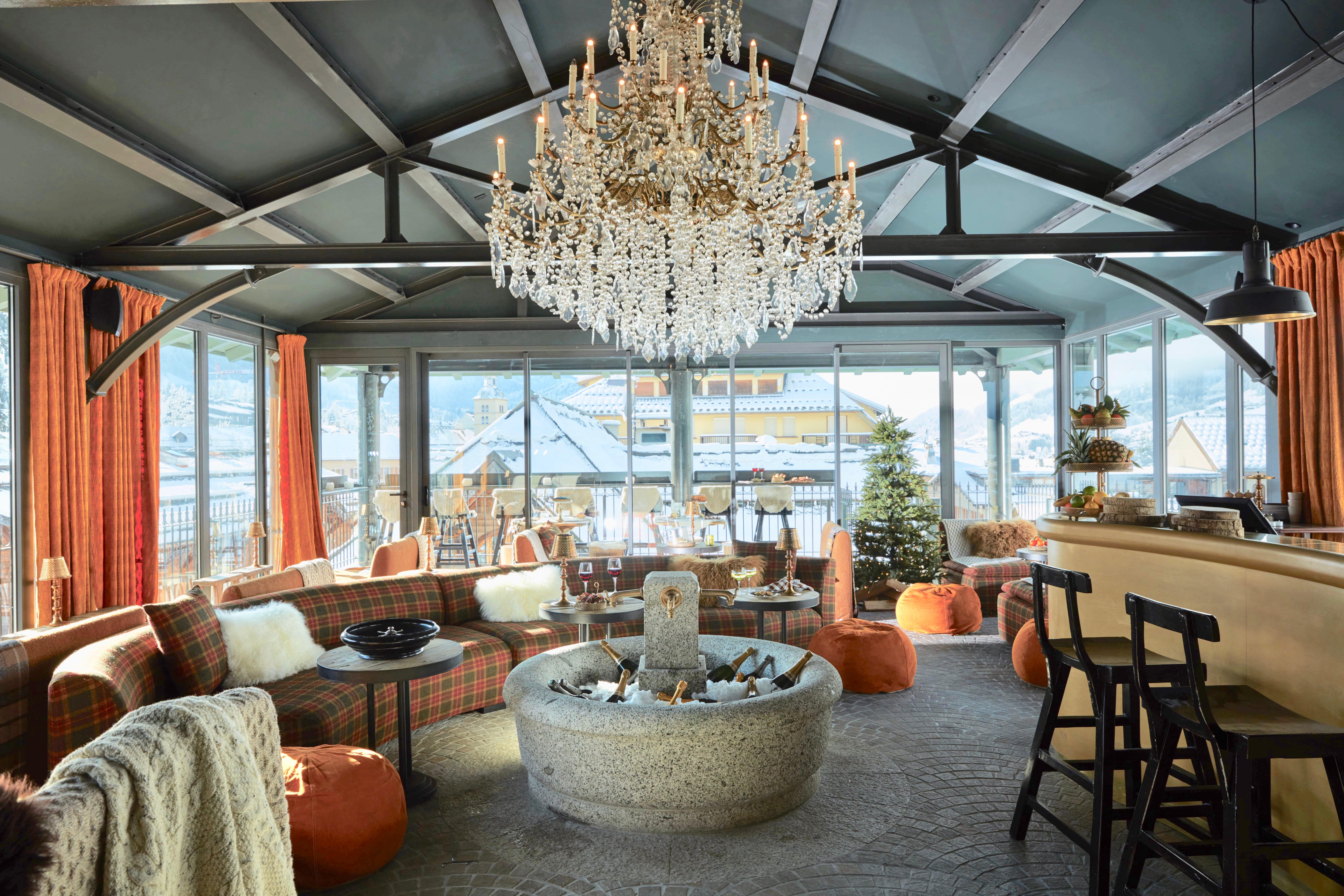Grand Hotel Soleil D'Or Megève Buitenkant foto